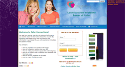 Desktop Screenshot of colorconnections.com